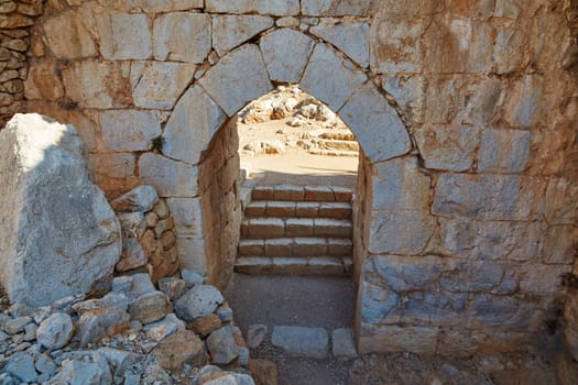Nimrod tower ruins at north Israel