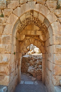 Nimrod tower ruins at north Israel