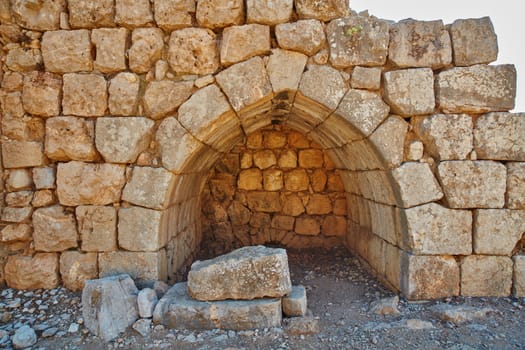 Nimrod tower ruins at north Israel
