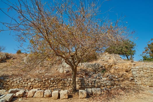 Nimrod tower ruins at north Israel