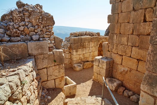 Nimrod tower ruins at north Israel
