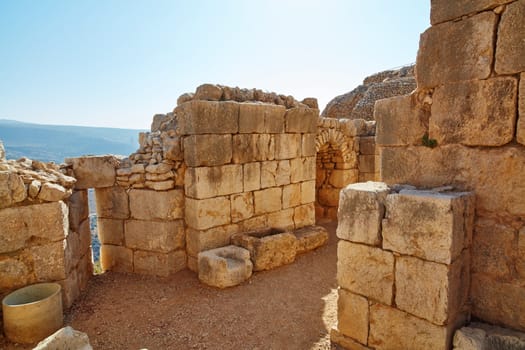 Nimrod tower ruins at north Israel