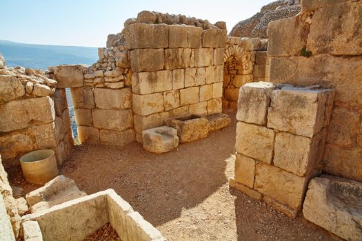 Nimrod tower ruins at north Israel