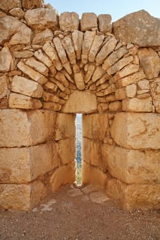 Nimrod tower ruins at north Israel
