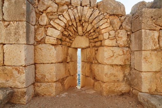 Nimrod tower ruins at north Israel