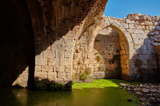 Nimrod tower ruins at north Israel