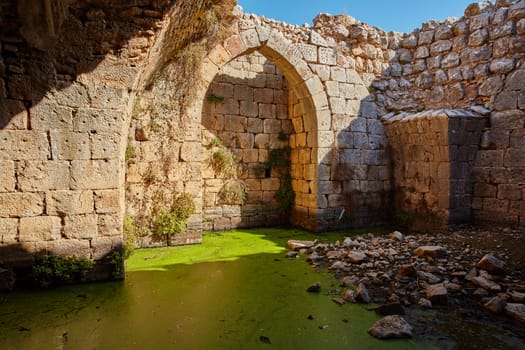 Nimrod tower ruins at north Israel