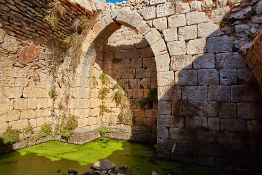 Nimrod tower ruins at north Israel