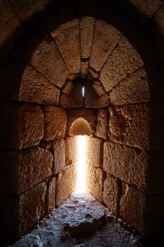 Nimrod tower ruins at north Israel