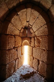 Nimrod tower ruins at north Israel