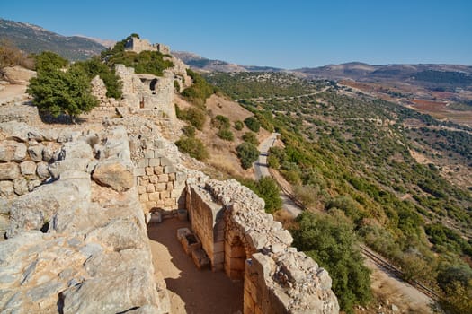 Nimrod tower ruins at north Israel