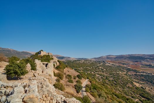 Nimrod tower ruins at north Israel