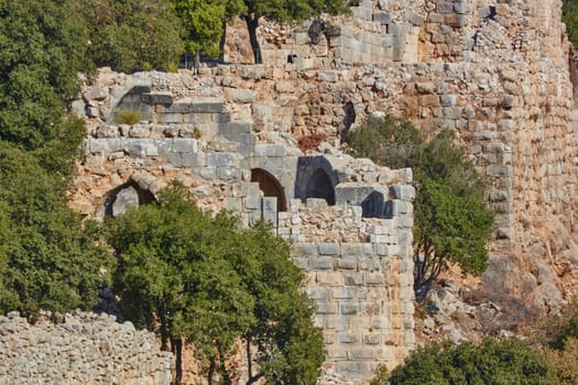 Nimrod tower ruins, north Israel