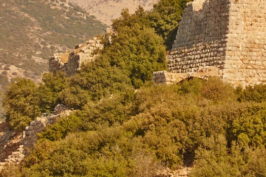 Nimrod tower ruins, north Israel