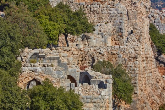 Nimrod tower ruins, north Israel