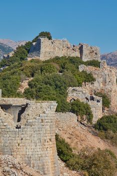 Nimrod tower ruins, north Israel