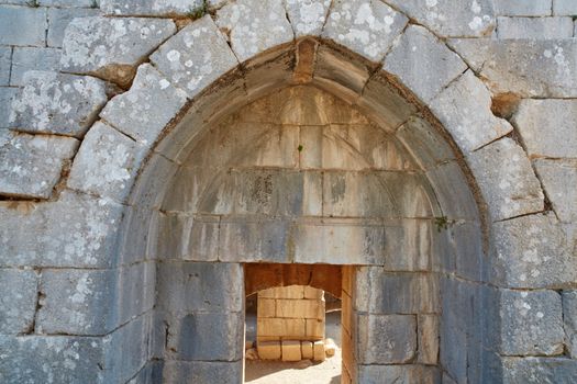 Nimrod tower ruins, north Israel
