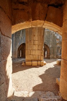 Nimrod tower ruins, north Israel