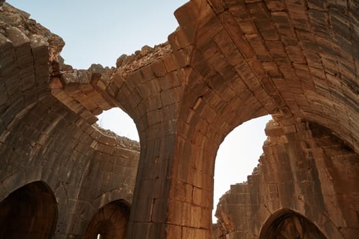 Nimrod tower ruins, north Israel