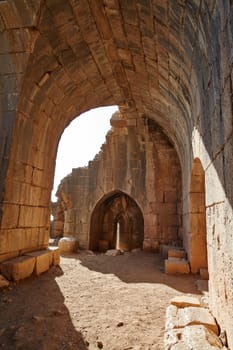 Nimrod tower ruins, north Israel