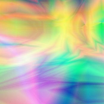 Colorful abstract glitched background for designs. Digital image data distortion with gradient