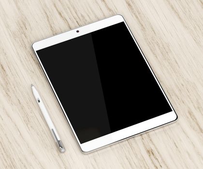 Tablet computer and digital pen