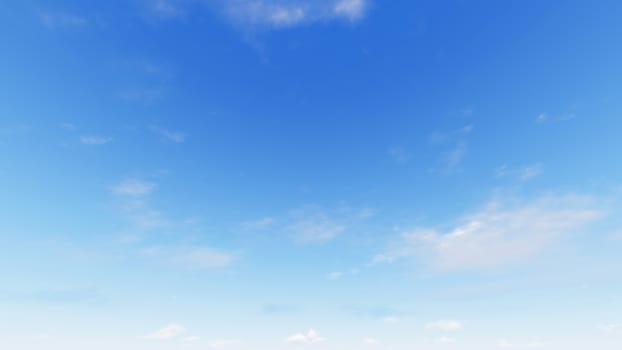 Cloudy blue sky abstract background, blue sky background with tiny clouds, 3d rendering

