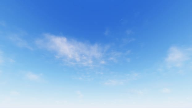 Cloudy blue sky abstract background, blue sky background with tiny clouds, 3d rendering

