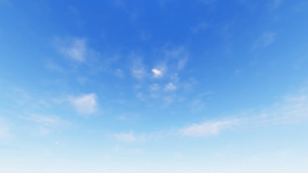 Cloudy blue sky abstract background, blue sky background with tiny clouds, 3d rendering

