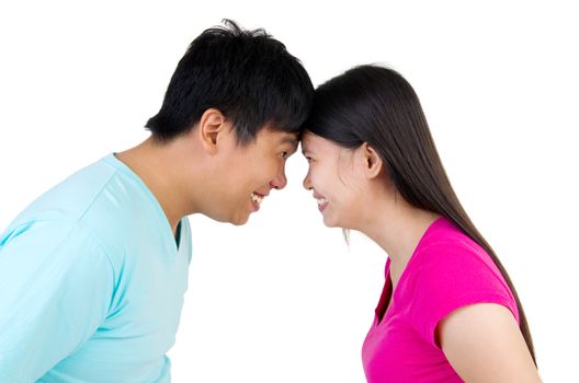 Happy Smiling young Couple in love