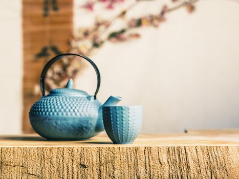 Japanese tea ceremony uses leaf tea, primarily sencha.