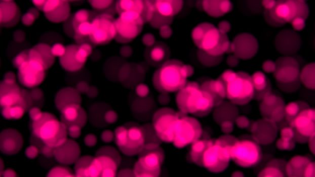 Abstract bokeh background. Bokeh light defocused. 3d rendering