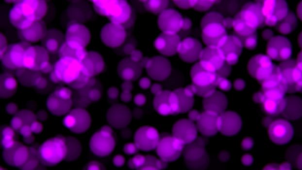 Abstract bokeh background. Bokeh light defocused. 3d rendering