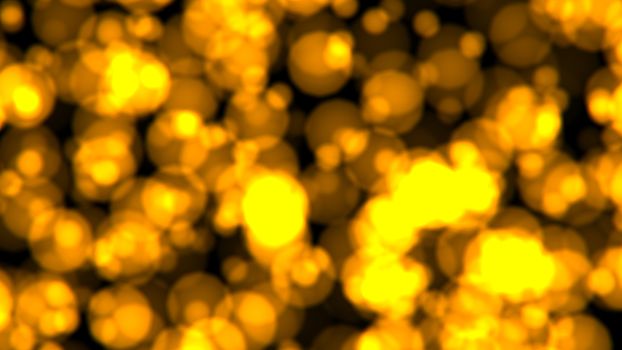 Abstract bokeh background. Bokeh light defocused. 3d rendering