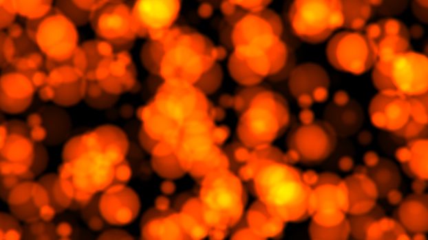 Abstract bokeh background. Bokeh light defocused. 3d rendering