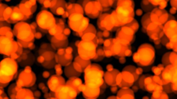 Abstract bokeh background. Bokeh light defocused. 3d rendering