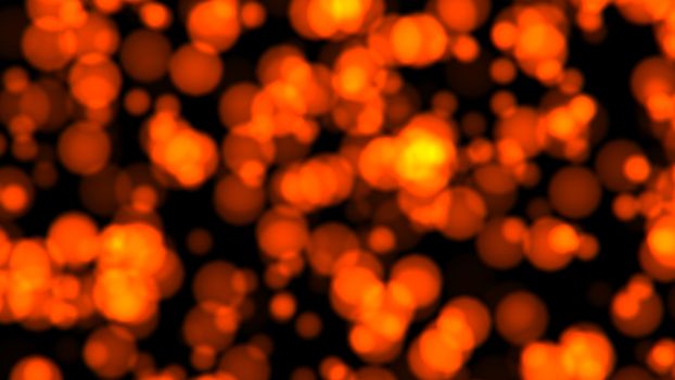 Abstract bokeh background. Bokeh light defocused. 3d rendering