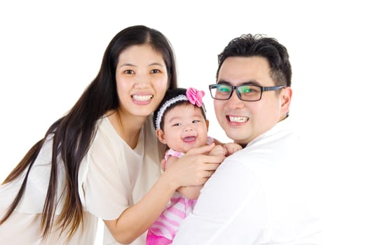 Portrait of asian family