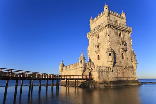 Belem Tower - Torre De Belem In Lisbon, Portugal 