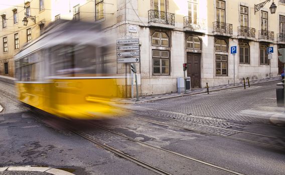 Long exposure shot. Travel and city life