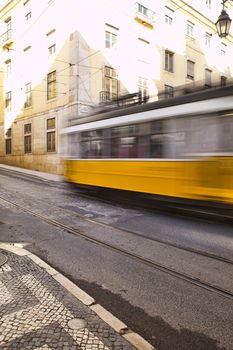 Long exposure shot. Travel and city life