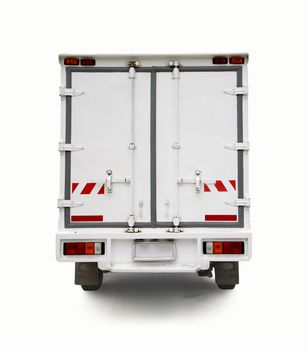 steel safety door of car truck container for transportation