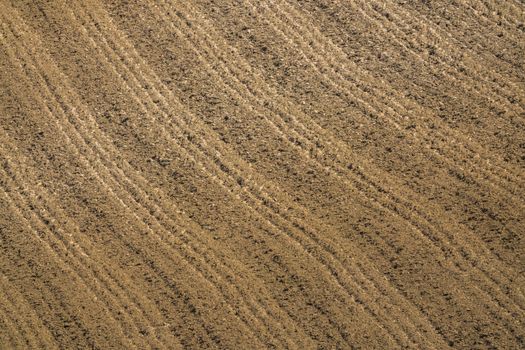 Abstract Background Agriculture Image Of A Ploughed Field