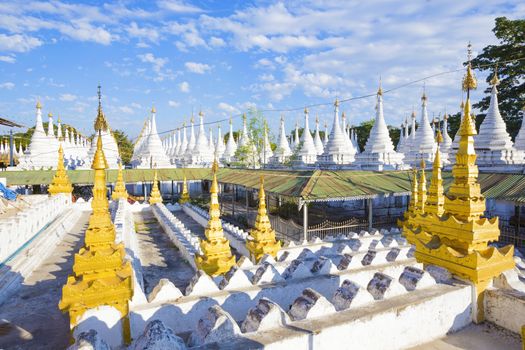 Sandamuni Paya pagoda in Mandalay Burma Myanmar