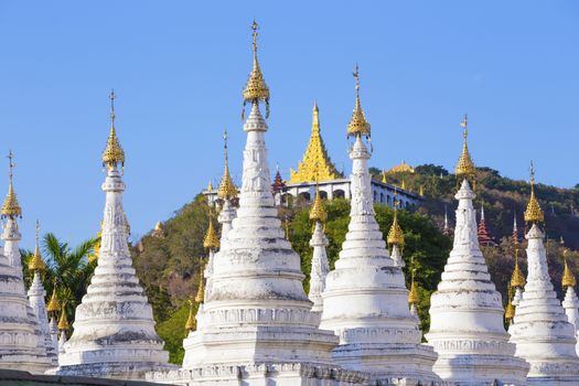 Sandamuni Paya pagoda in Mandalay Burma Myanmar