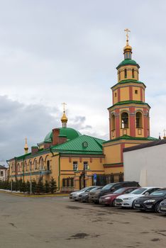 Kazan, Russia - March 28.2017. The Church of the Descent of the Holy Spirit