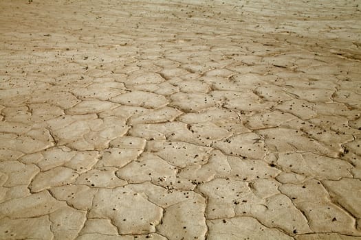 Close-up of earth cracked because of drought