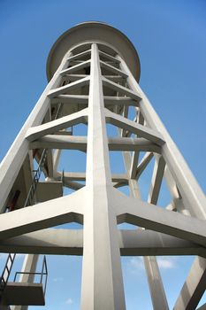 structure big public water storage tank