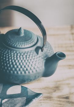 Japanese tea ceremony uses leaf tea, primarily sencha.