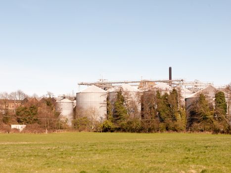 The industrial factory of the maltings